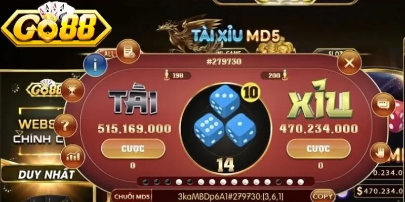 Nhiều dạng cầu đặc biệt khi tham gia tài xỉu Go88